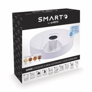 60568699 M-Pets Smarto M900 Soğutuculu Otomatik Mama Kabı 6 Bölmeli