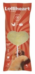 29013599 M-Pets Lolliheart Balkabaklı  Kedi Ödülü 4Gr (15Li)(PAKET)