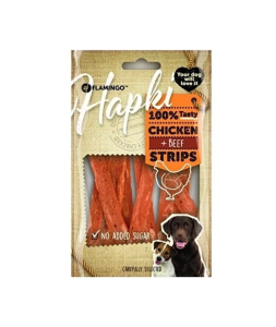 Flamingo Hapki Tavuk ve Biftekli Çubuk Köpek Ödülü 85 Gr 14 lü SKT:03/26