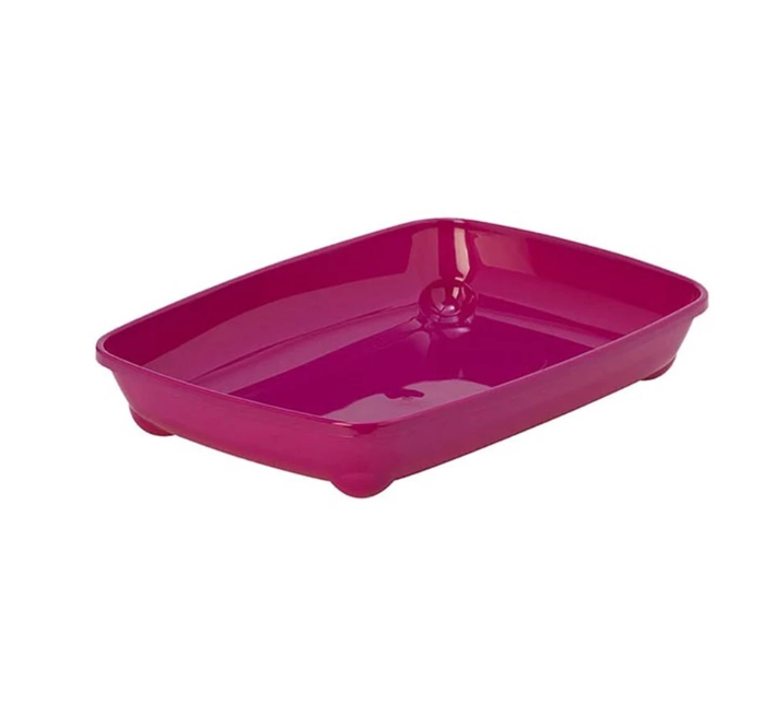 Moderna Açık Yavru Kedi Tuvaleti Fuşya 37cm