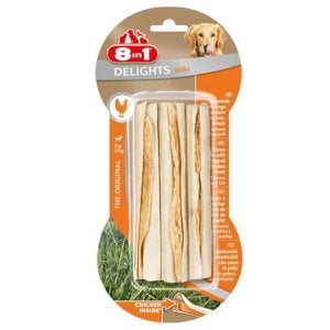 8 In 1 Delights Sticks Köpek Çiğneme Kemiği 6 lı Skt:01/27