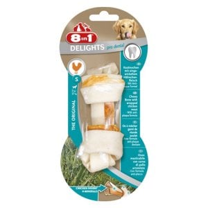 8 In 1 Delights Pro Dental Köpek Çiğneme Kemiği Small 6 Adet Skt:06/27