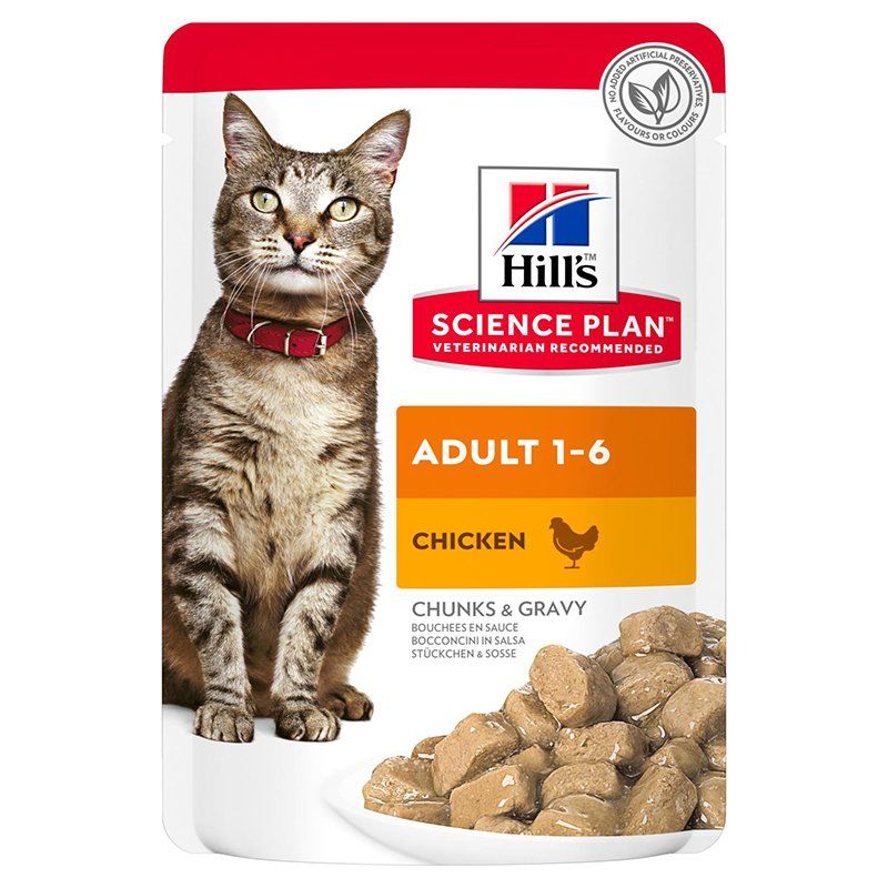 Hills Tavuklu Yetişkin Kedi Yaş Mama 85 Gr 12 Adet Skt: 01/26