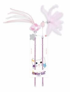 20650699 M-Pets Mooncat Kedi Oyuncağı Olta Pink 2Li Set