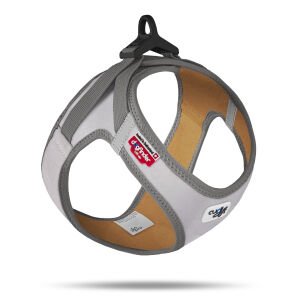 Curlı Glow Curlı Clasp Vest Harness Reflectıve Gray Xs