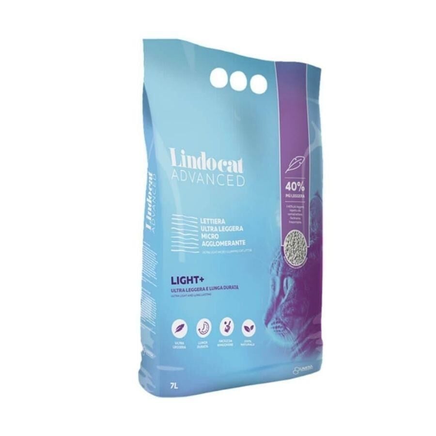 Lindocat Advanced Light Ultra Hafif Diatomit Topaklanan Kedi Kumu 7L
