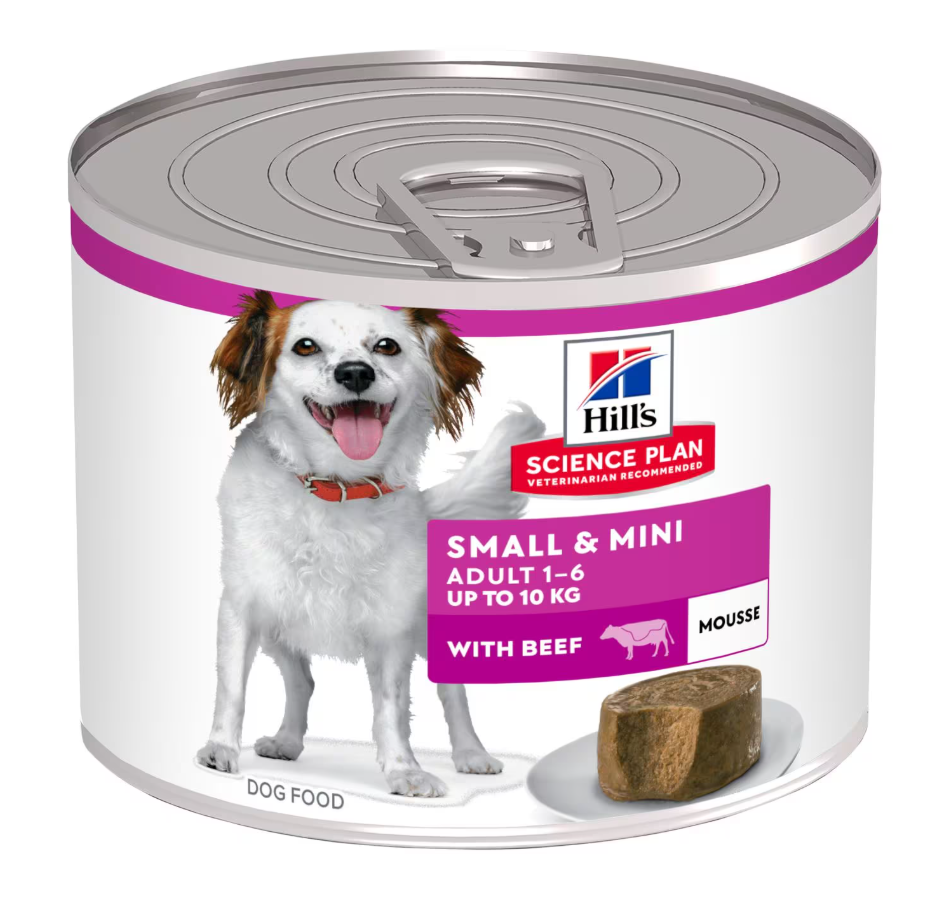 Hills Small Mini Adult Köpek Tavuk ve Hindili Püre Konserve 200 Gr Skt:08/26