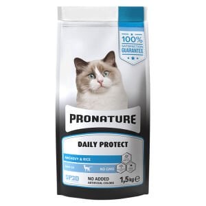 Pronature Hamsili Ve Pirinçli Yetişkin Kedi Maması  1,5 kg