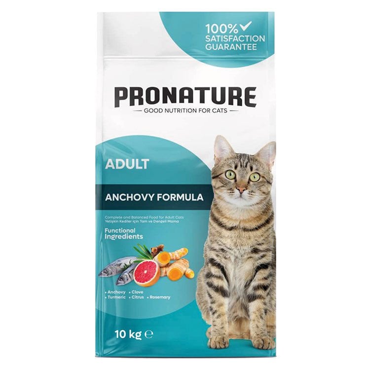 Pronature Hamsili Ve Pirinçli Yetişkin Kedi Maması  10 kg