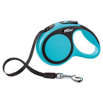 Flexi New Comfort Mavi Otomatik Köpek Tasması 5 Mt L **