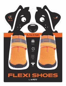 10373199 M-Pets Flexı Köpekler İçin Ayakkabı #7 Xxl Orange Edition