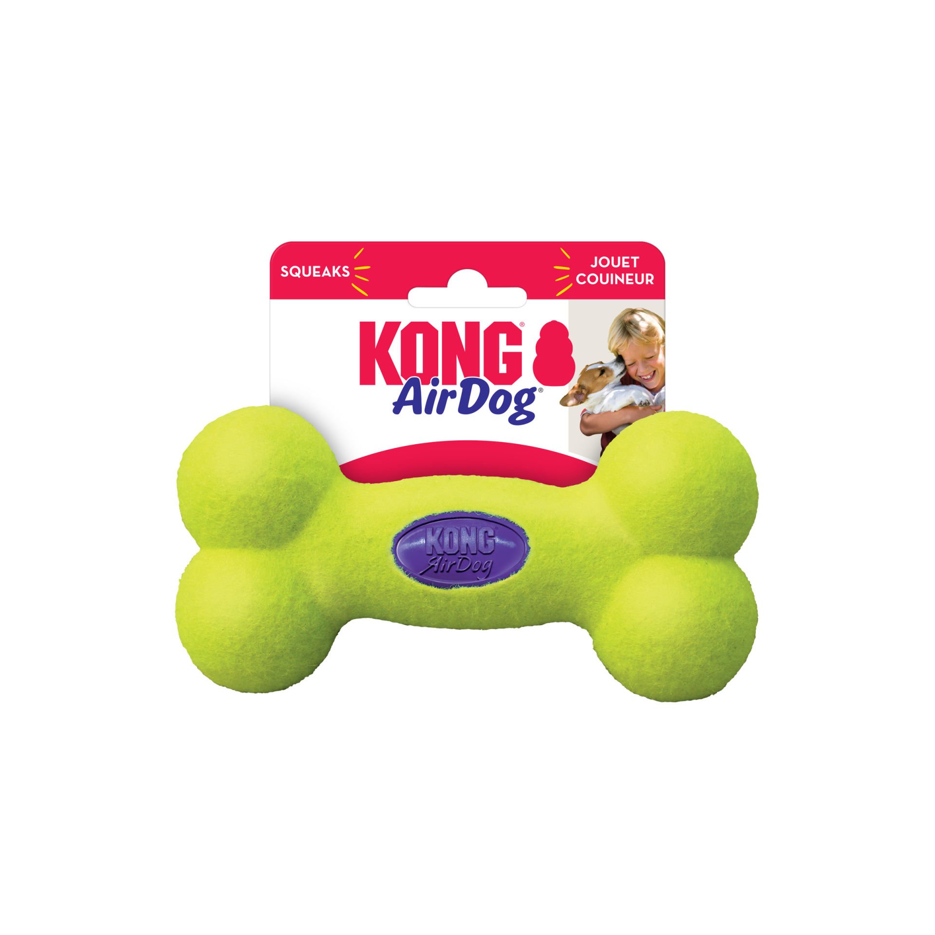 KONG AirDog Kemik Şeklinde Sesli Köpek Oyuncağı M
