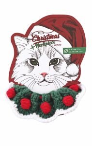 20803999 M-Pets Chrıstmas Kedi Kolyesi Green