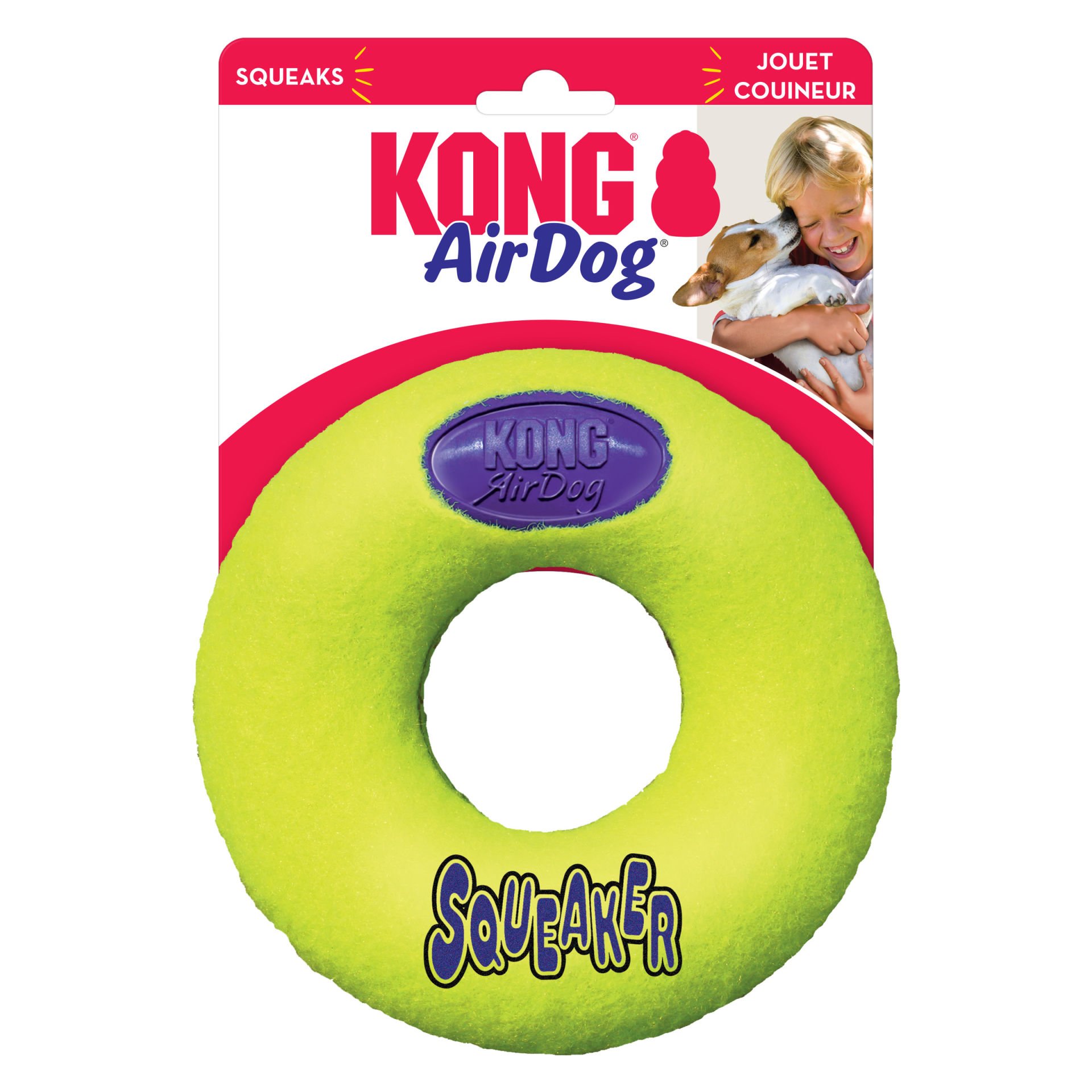 KONG AirDog Donut Şeklinde Köpek Oyuncağı L
