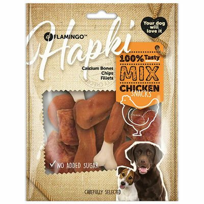 Flamingo Hapki Chicken Karışık Köpek Ödülü 170 gr 6lı Skt:04/26
