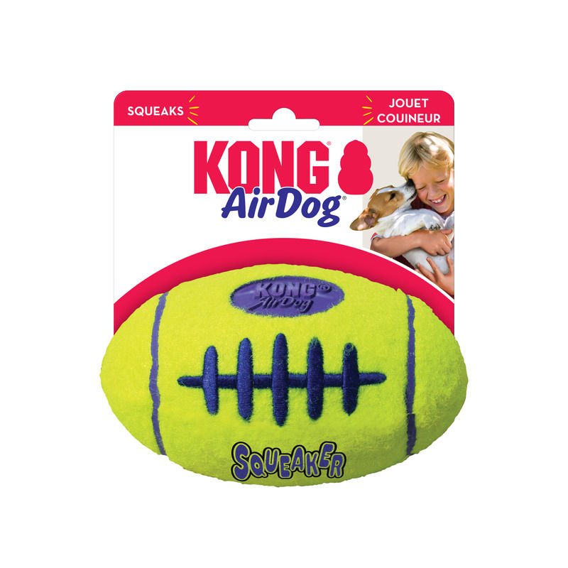 KONG AirDog Amerikan Futbol Topu Şeklinde Köpek Oyuncağı L