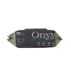 60106601 M-Pets Onyx Papatya Kokulu Kedi Ve Köpekler İçin Temizleme Mendili 80Li