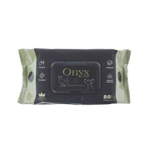 60106601 M-Pets Onyx Papatya Kokulu Kedi Ve Köpekler İçin Temizleme Mendili 80Li