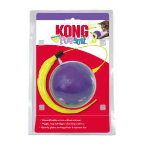 KONG Purrsuit Sallantılı Top Şeklinde Kedi Oyuncağı