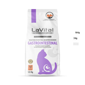 LaVital Vet. Gastrointestinal Kedi Maması 1,5 KG Skt:12/27