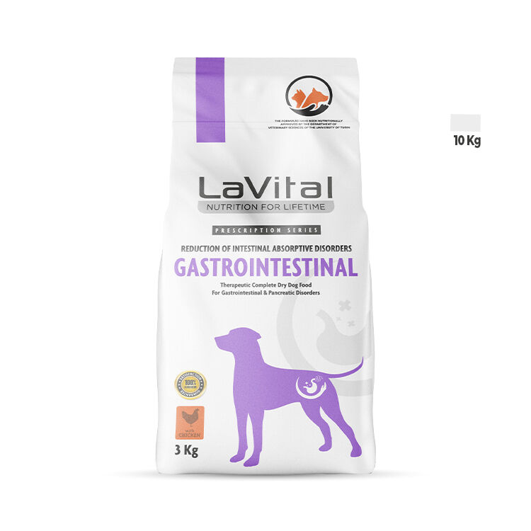 LaVital Vet. Gastrointestinal Köpek Maması 3 KG Skt:12/27