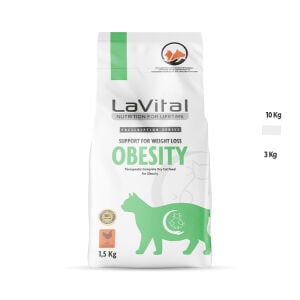 LaVital Vet. Obezite Kedi Maması 1,5 KG Skt:12/27