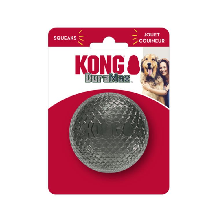 KONG DuraMax Top Şeklinde Sesli Köpek Oyuncağı M
