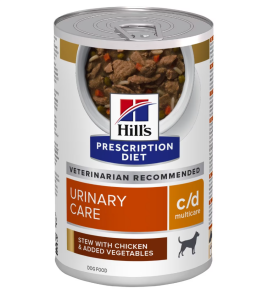 Hılls Urinary Care C/D Multicare Köpek İdrar Bakımı 12 Adet 354 Gr skt:07/27