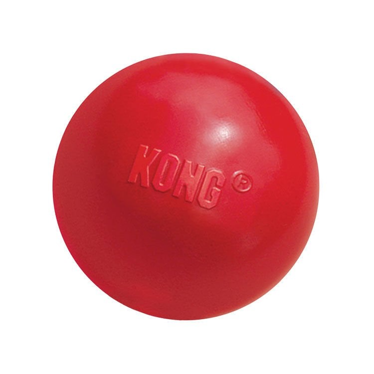 KONG Delikli Top Şeklinde Çok Amaçlı Köpek Oyuncağı S
