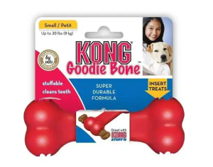 KONG Goodie Bone Kemik Şeklinde Çok Amaçlı Köpek Oyuncağı S