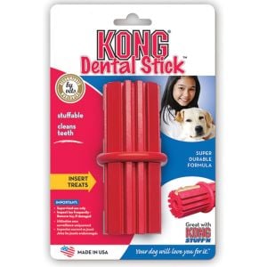 KONG Dental Stick Diş Temizliği Sağlayan Çok Amaçlı Köpek Oyuncağı S