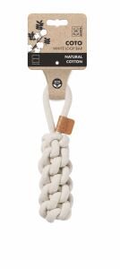 10648301 M-Pets Coto Whıte Loop Bar 22Cm Örgü Oyuncak