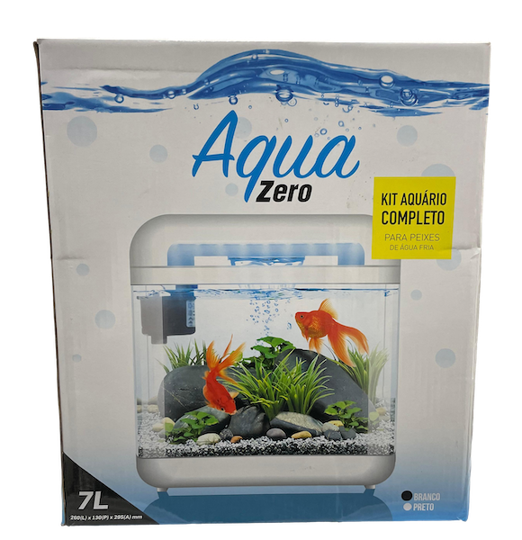 Aqua Zero Es-260 Nano Waterfall Filtreli Dekoratif Akvaryum 7L White