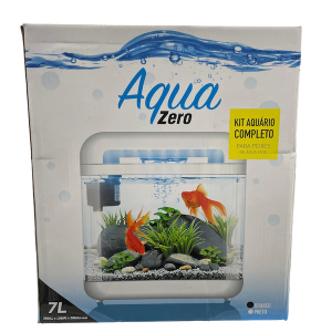 Aqua Zero Es-260 Nano Waterfall Filtreli Dekoratif Akvaryum 7L White
