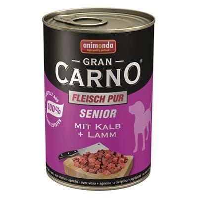 Animonda Gran Carno Senior Sığır ve Kuzu Etli Yaşlı Köpek Maması Adet 400 Gr Skt:02/27