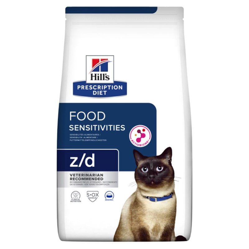 Hills Food Sensitivities Z/D Kedi Yeme Hassasiyeti 3 Kg Skt: 08/27
