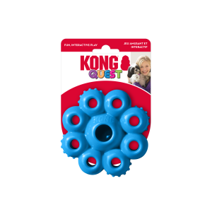 KONG Quest Star Çiçek Şeklinde Köpek Oyuncağı S