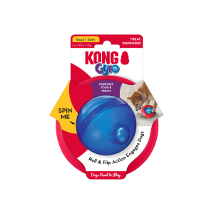 KONG Gyro Köpekler için Ödül Maması Dağıtma Oyuncağı S