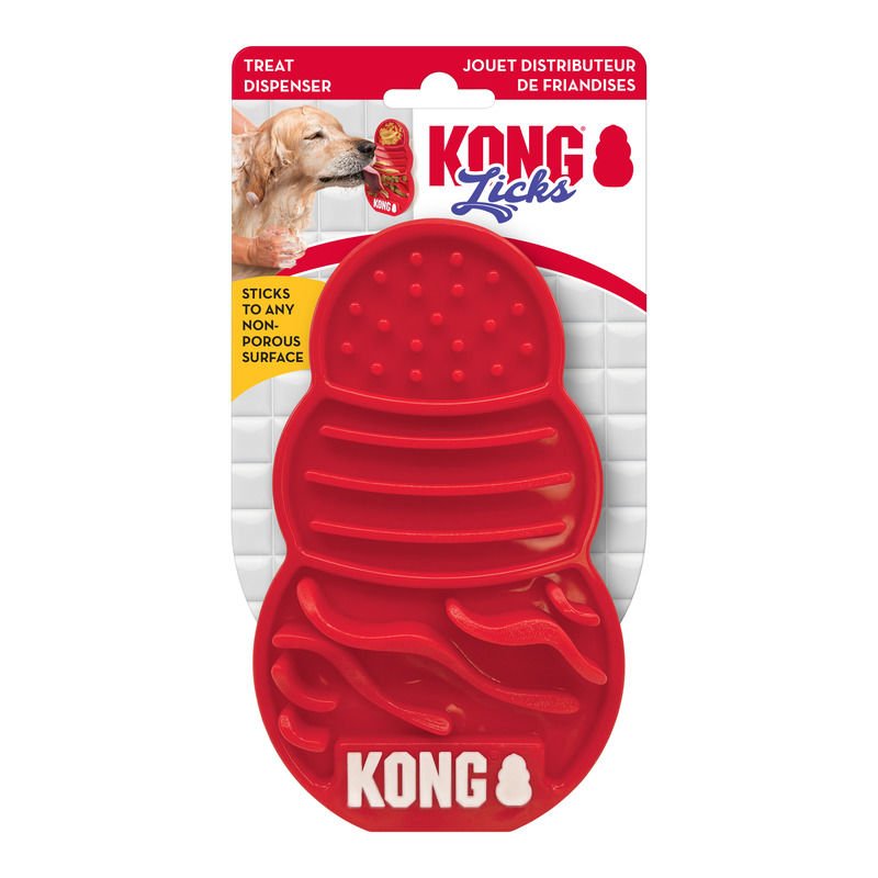 KONG Licks Köpekler için Sıvı Ödül Maması Oyuncağı L