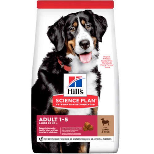Hills Kuzu Etli Ve Pirinçli Yetişkin Köpek Maması 14 Kg (1-5) Skt:10/27