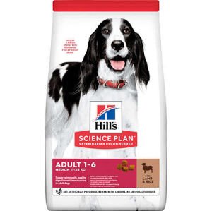 Hills Lamb Rice Medium Kuzu Etli Yetişkin Köpek Maması 14 Kg (1-6)  Skt:12/26