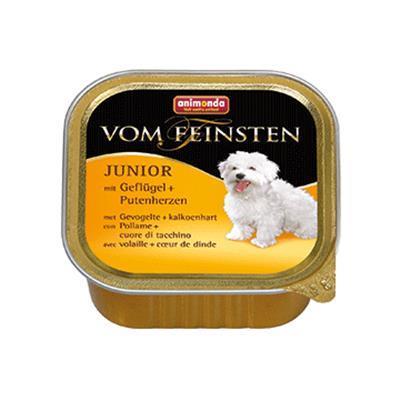 Animonda Junior Hindili Ve Kümes Hayvanlı Köpek Yaş Mama 150 Gr 22 Adet Skt:05/26