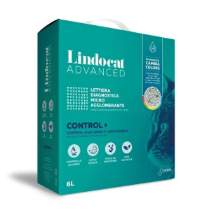 Lindocat Advanced Control PH Kontrol Hastalık Teşhis Eden Topaklanan Kedi Kumu 6L