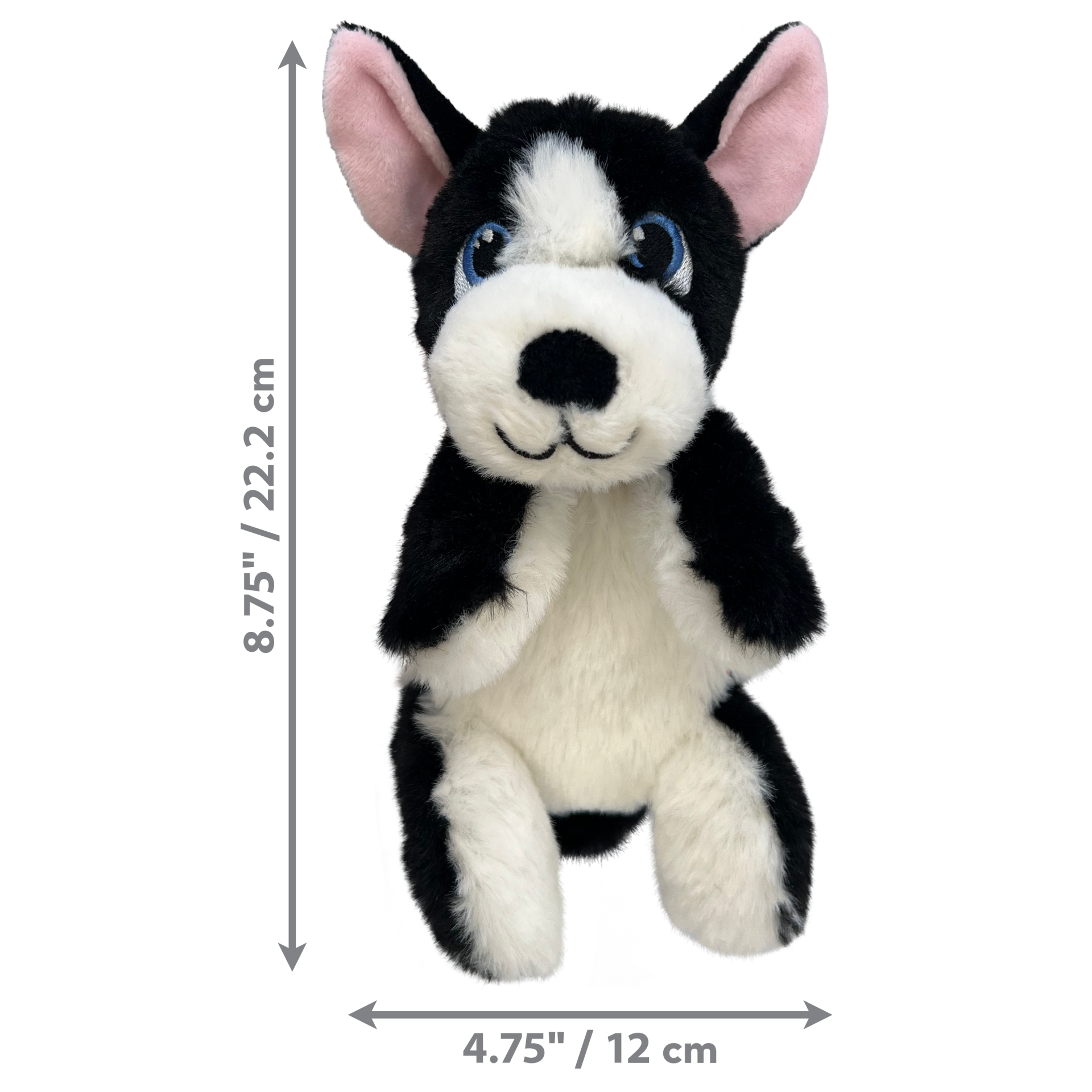 KONG Comfort Pups Boss Köpek Şeklinde Peluş Köpek Oyuncağı S