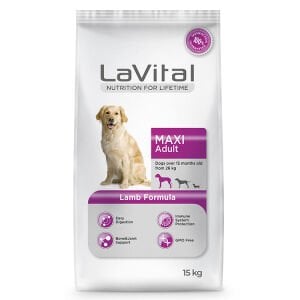 La Vital Maxi Adult Kuzulu Yetişkin Köpek Maması  13+2 Kg Skt:11/27