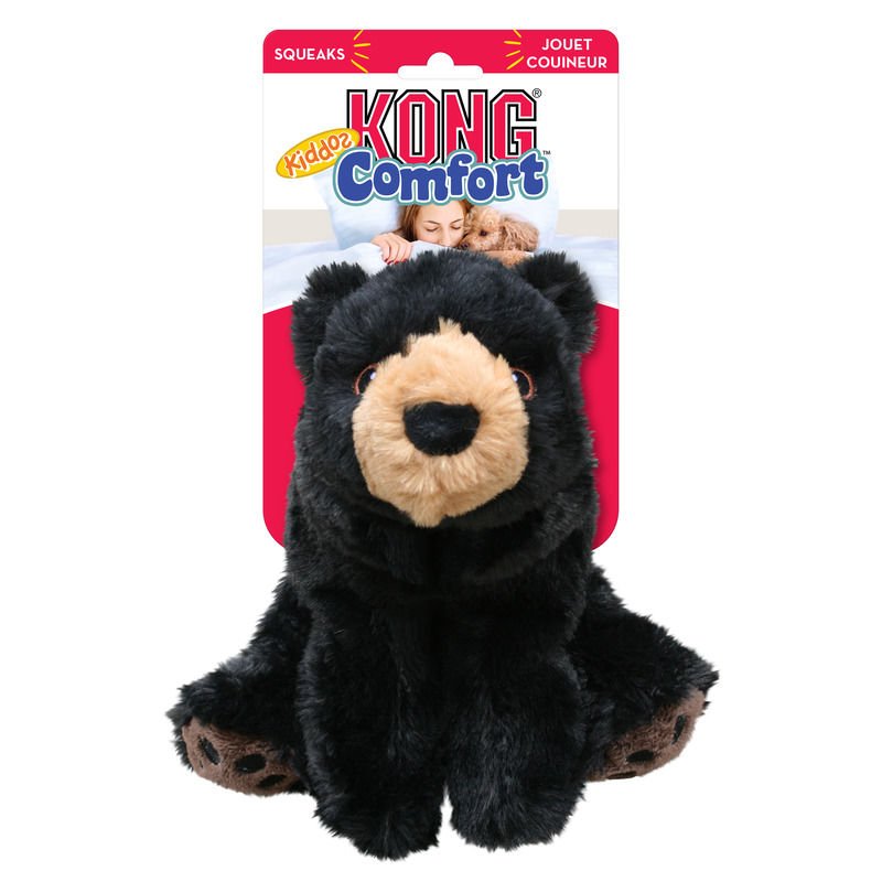 KONG Comfort Kiddos Ayıcık Şeklinde Peluş Köpek Oyuncağı L