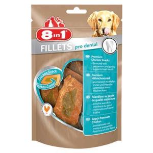 8 In 1 Fillets Pro Dental Köpek Ödülü 80 Gr 8 Adet Skt:06/26
