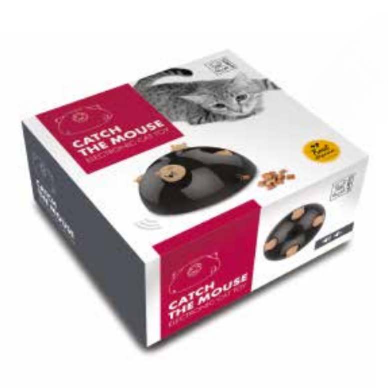 20601908 M-Pets Catch The Mouse Electronic Kedi Oyuncağı Black