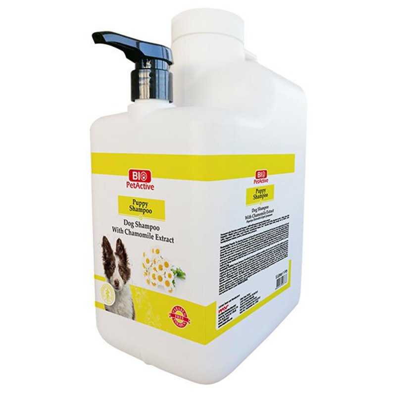 Bio Pet Active Papatya Özlü Buğday Ve Proteinli Yavru Köpek Şampuanı 5 Lt skt:01/27