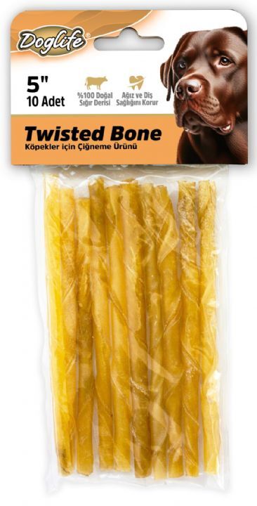 202709-Doglife Burgu Çubuk Naturel 5-6Gr/Ad. 10Lu Skt:05/27